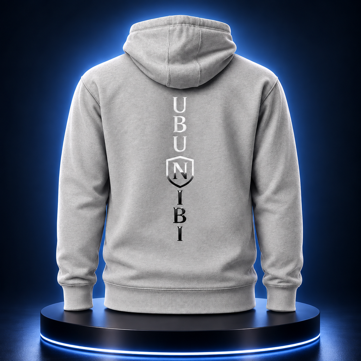 UBUNIBI Mindset Cloud Grey Hoodie