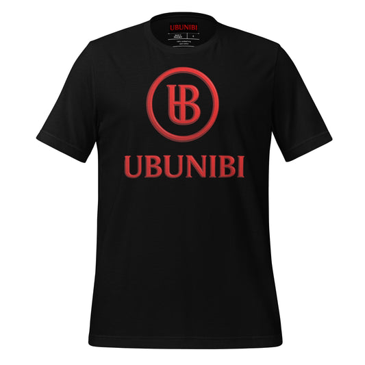 Black & Red Unisex T-shirt