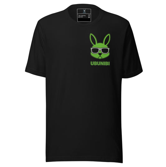 Black & Green UBUNIBI T-shirt