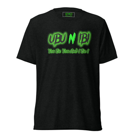 UBUNIBI Black & Green Unisex T-shirt