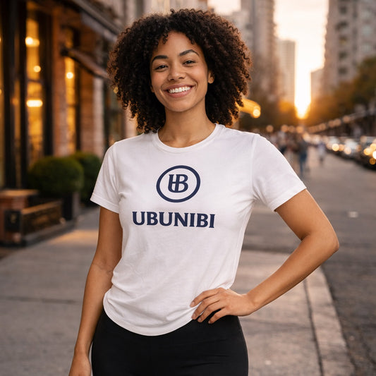 UBUNIBI Elegant Ivory T-Shirt