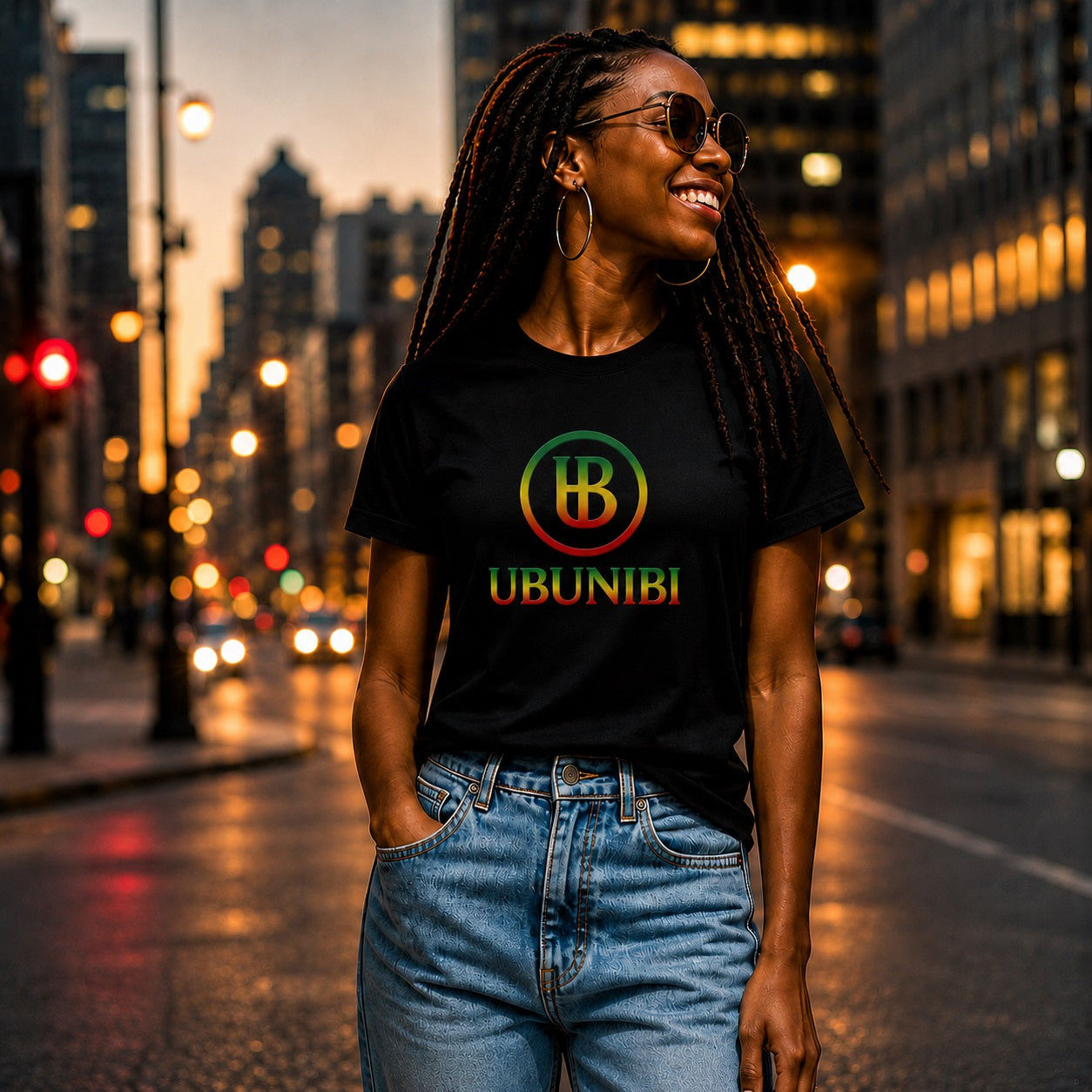 UBUNIBI Unity Rasta T Shirt