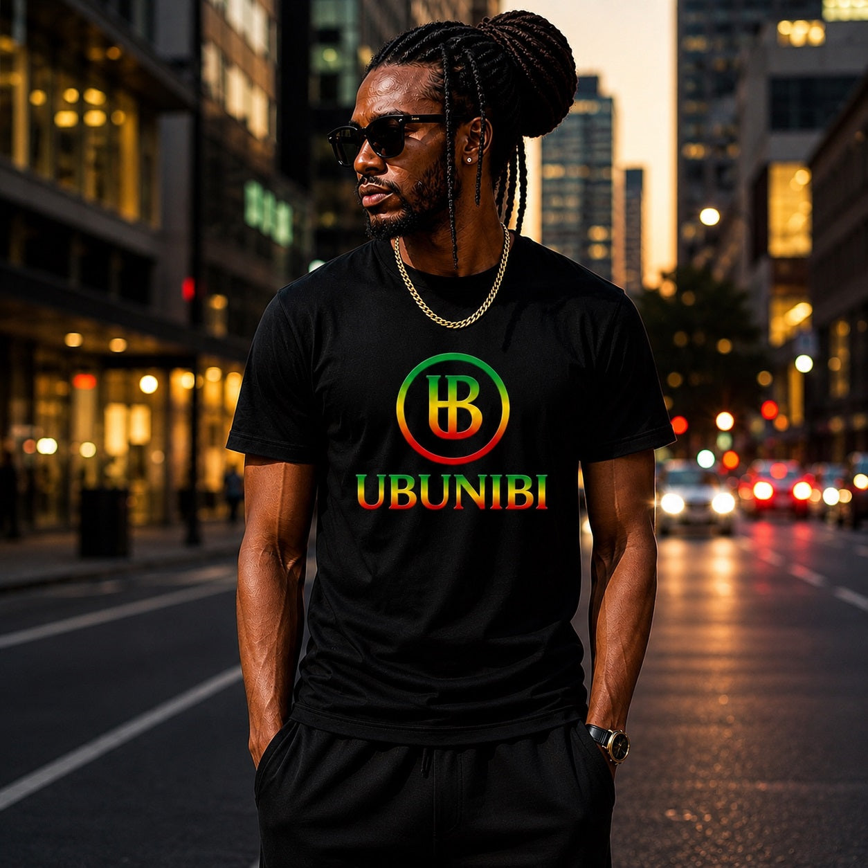 UBUNIBI Unity Rasta T Shirt