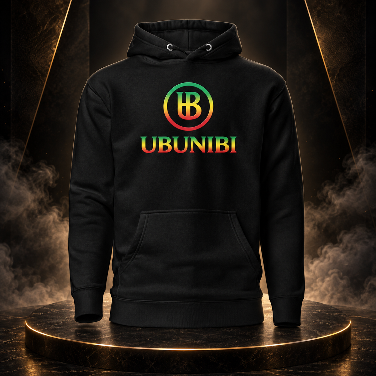 UBUNIBI Unity Rasta Vibes Hoodie - NYC to Nairobi Edition