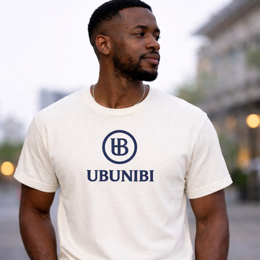 UBUNIBI Elegant Ivory T Shirt