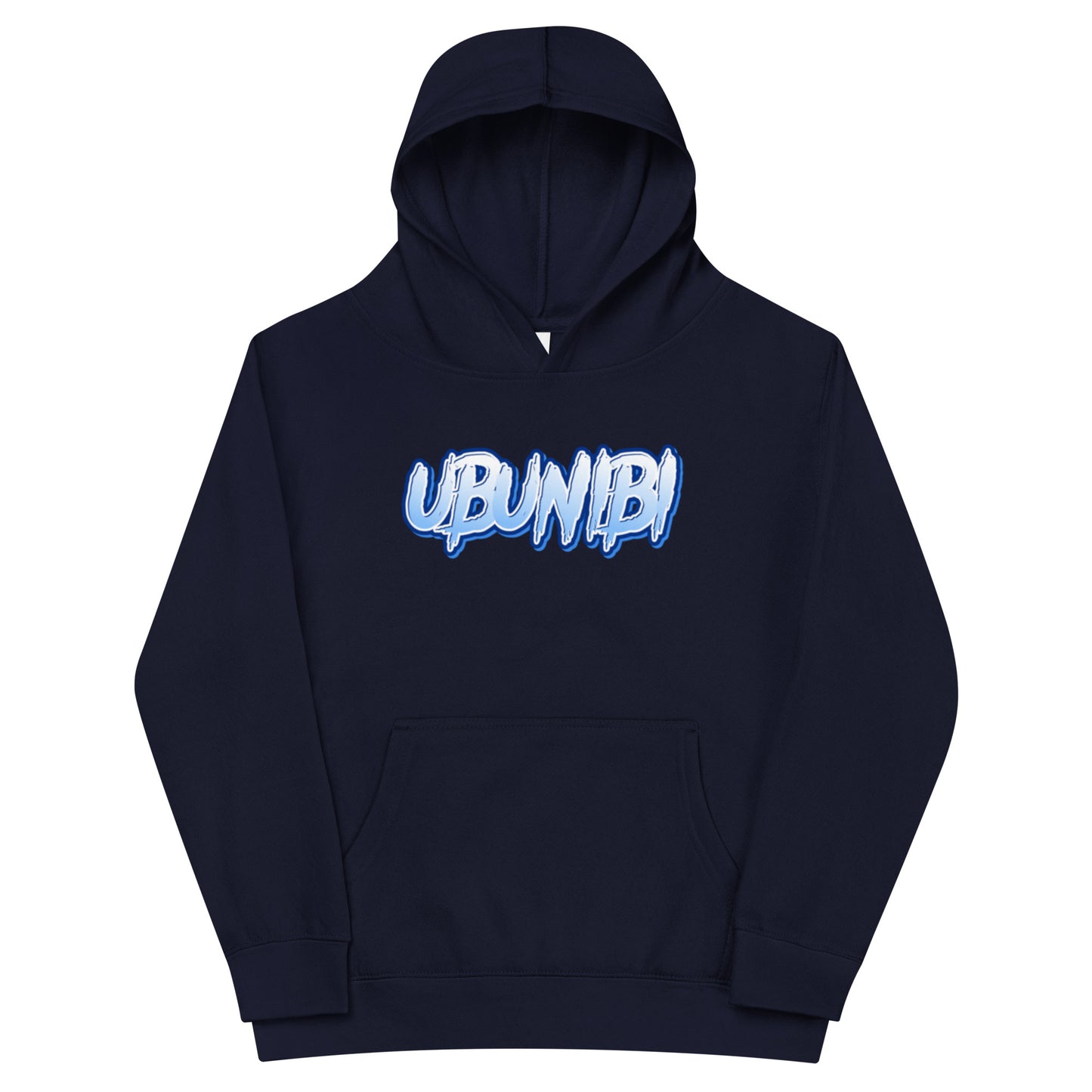 UBUNIBI Unisex kids fleece hoodie (Front Print Only)