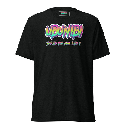 UBUNIBI Vibrant unisex  t-shirt (Front Print Only)