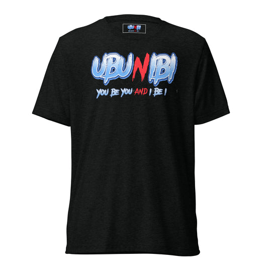 UBUNIBI Ice Red Signature unisex t-shirt (front & Back Print)