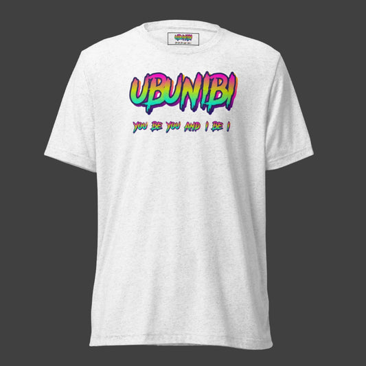 UBUNIBI Vibrant  t-shirt (Front & Back Print)